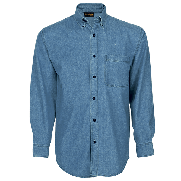 BARRON - Mens Denim Shirt L/S