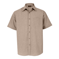 BARRON - Mens Oxford Lounge Shirt S/S