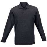 BARRON - Mens 175g Pique Knit Long Sleeve Golfer