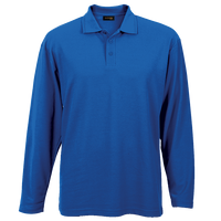 BARRON - Mens 175g Pique Knit Long Sleeve Golfer