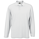 BARRON - Mens 175g Pique Knit Long Sleeve Golfer