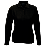 BARRON - Ladies 175g Pique Knit Long Sleeve Golfer