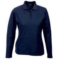 BARRON - Ladies 175g Pique Knit Long Sleeve Golfer