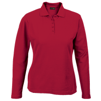 BARRON - Ladies 175g Pique Knit Long Sleeve Golfer