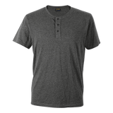 BARRON - Mens Henley Short Sleeve T-Shirt