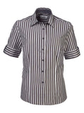 ROLANDO - N20 Ladies Stripe S/S Angelique Blouse