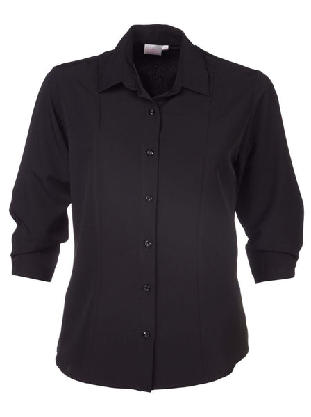 ROLANDO - Ladies Plain Koshibo Faith 3/4 Blouse