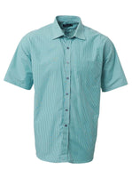 ROLANDO - K124 Mens Stripe S/S Lounge Shirt