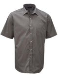 ROLANDO - K204 Mens Stripe S/S Lounge Shirt