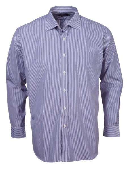 ROLANDO - K204 Mens Stripe L/S Lounge Shirt