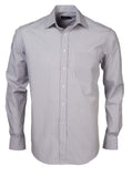 ROLANDO - K218 Mens Fine Stripe L/S Lounge Shirt