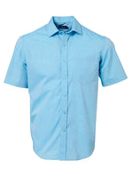 ROLANDO -  K215 Mens Minimal Check S/S Lounge Shirt