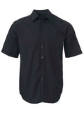 ROLANDO - P070 Mens Easy Care Poplin S/S Lounge Shirt