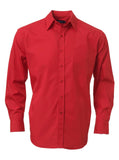 ROLANDO - P070 Mens Easy Care Poplin L/S Lounge Shirt