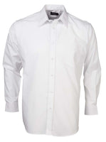 ROLANDO - P070 Mens Easy Care Poplin L/S Lounge Shirt