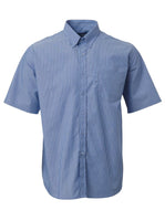 ROLANDO - K121 Mens Stripe S/S Lounge Shirt