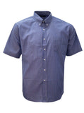 ROLANDO - N04 Mens Stripe S/S Lounge Shirt