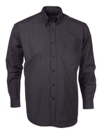 ROLANDO - K202 Mens Stripe L/S Lounge Shirt