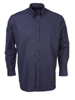 ROLANDO - K202 Mens Stripe L/S Lounge Shirt