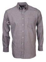 ROLANDO - N04 Mens Stripe L/S Lounge Shirt