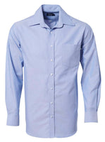 ROLANDO - K373 Mens Oxford Weave L/S Lounge shirt