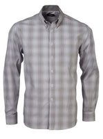 ROLANDO - K211 Mens Varigated Check L/S Lounge Shirt